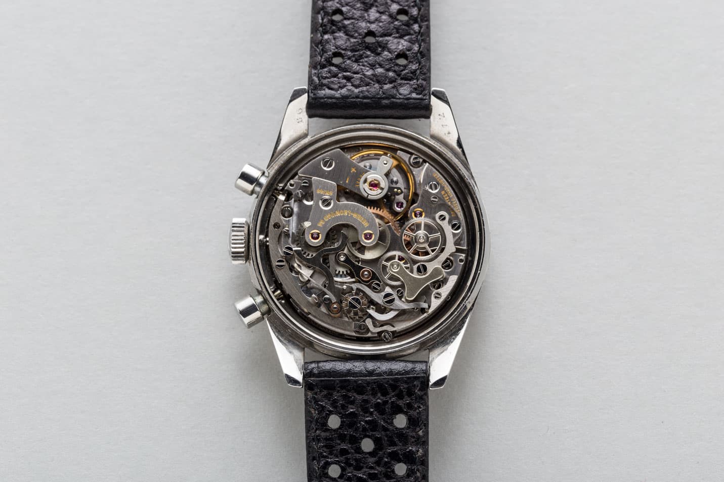 Heuer Oversize Vintage Chronograph view 6