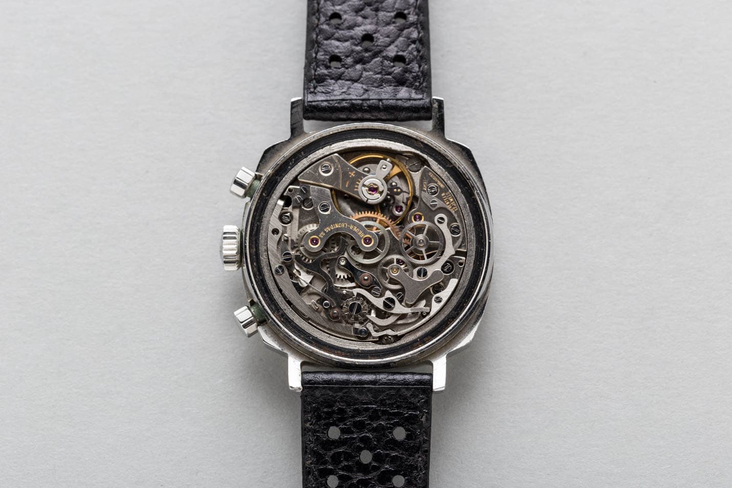 Heuer Camaro Exotic Vintage Chronograph view 6