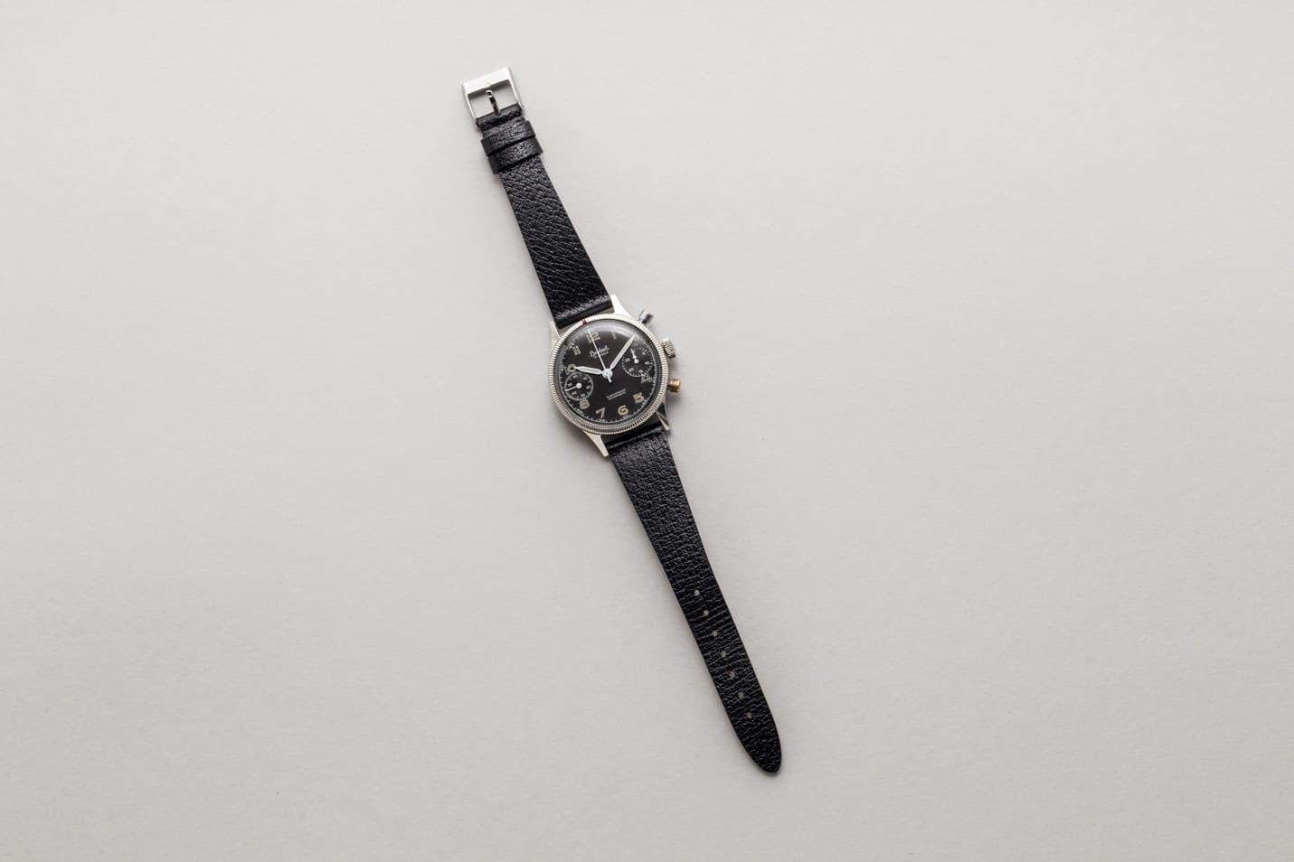 Hanhart Vintage Flyback Chronograph BUND 417ES view 2