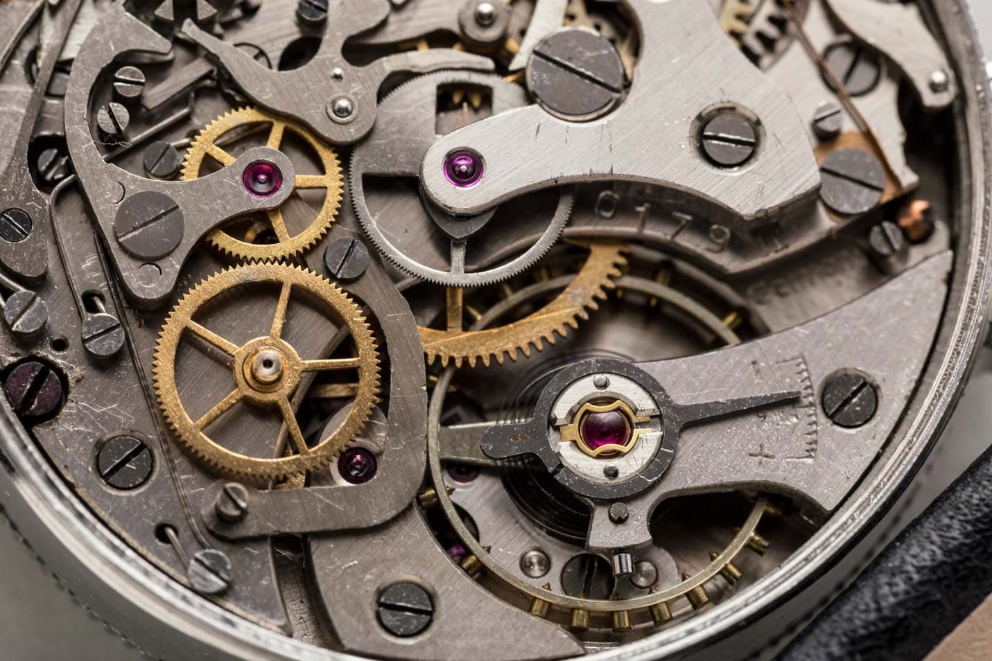 Hanhart Vintage Flyback Chronograph BUND 417ES view 7