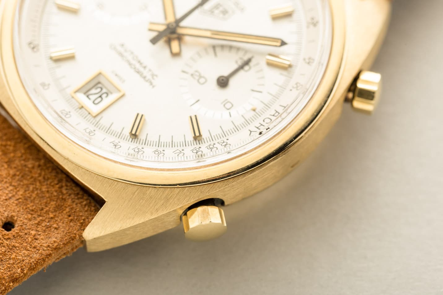 Heuer Carrera Vintage Chronograph view 4