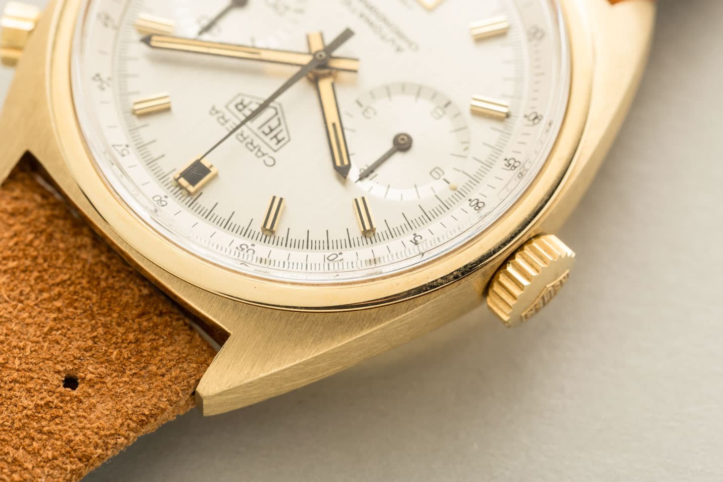 Heuer Carrera Vintage Chronograph view 5