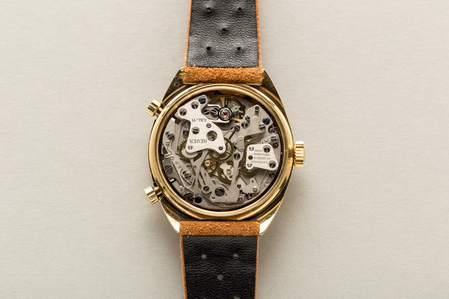Heuer Carrera Vintage Chronograph view 7