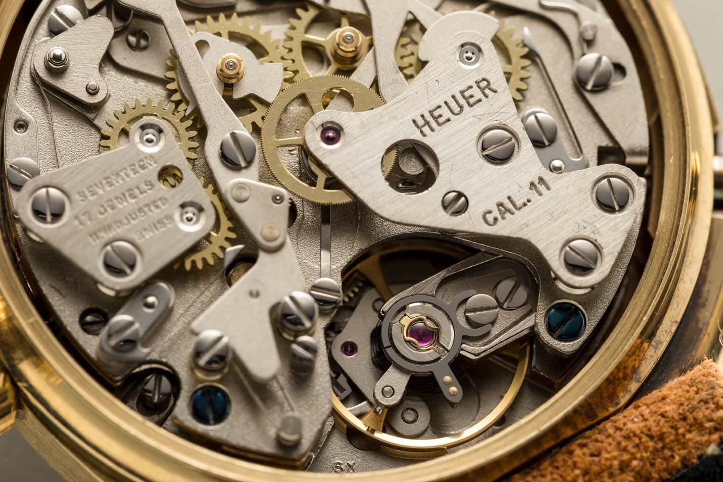 Heuer Carrera Vintage Chronograph view 8