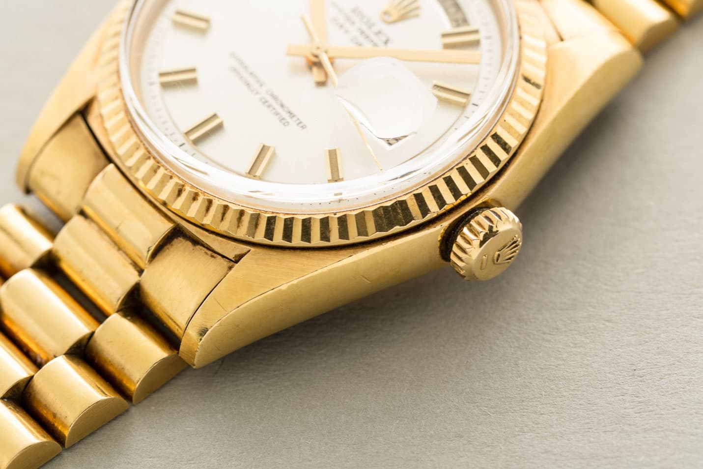 Rolex Day-Date Oyster Perpetual Wideboy view 4