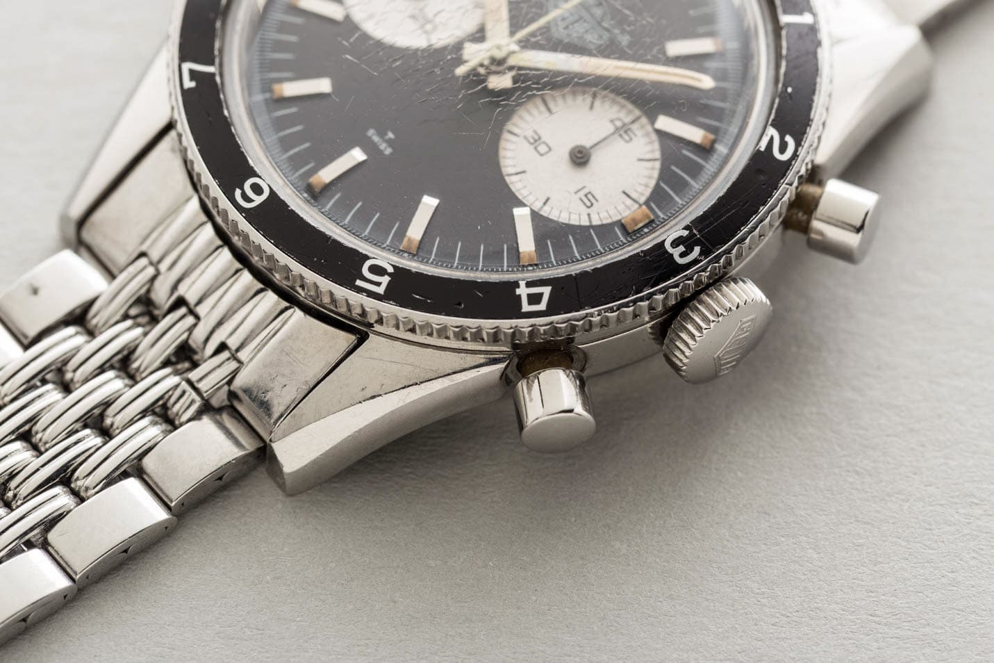 Heuer Autavia 3646 'Andretti' (FAA Military) view 3