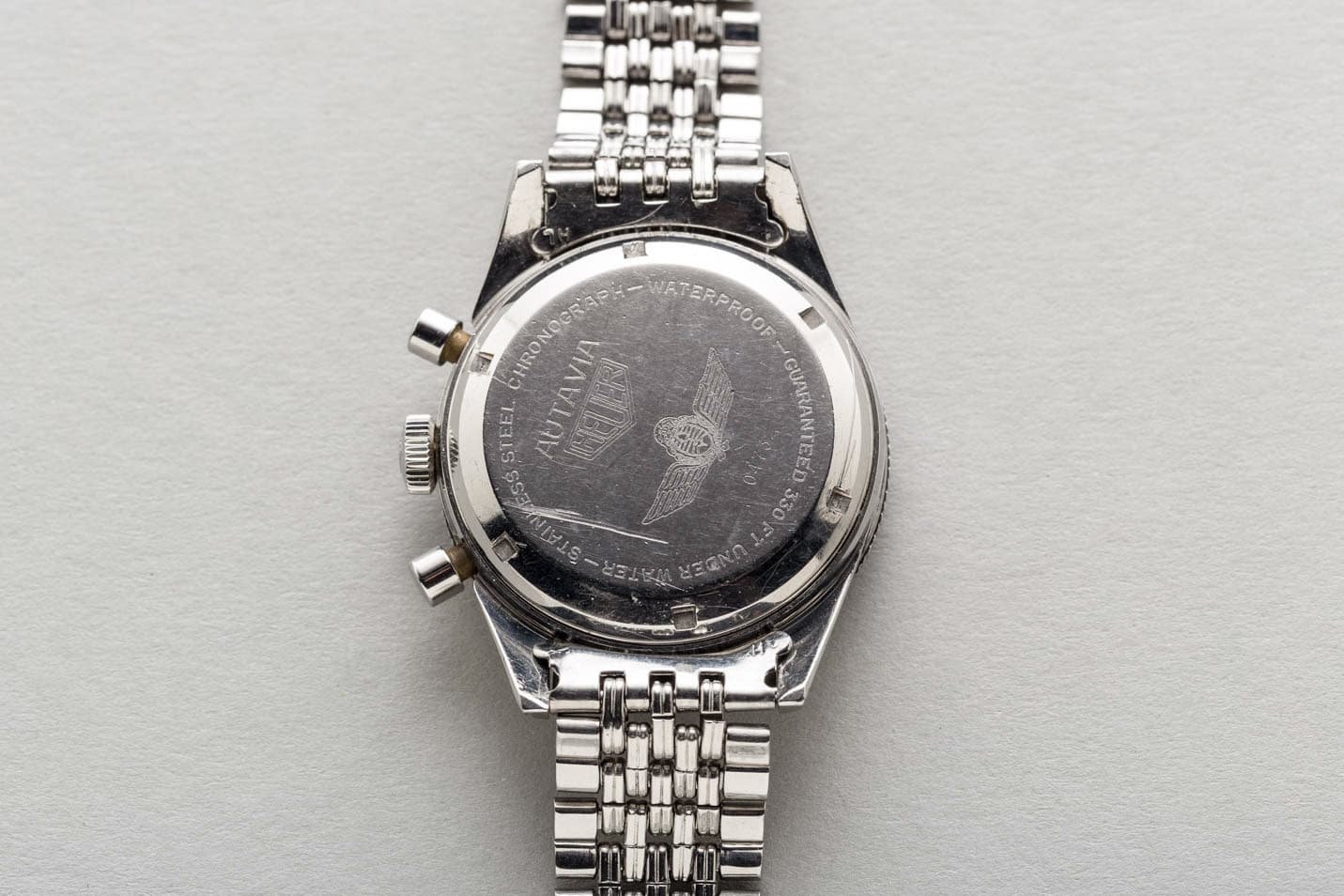 Heuer Autavia 3646 'Andretti' (FAA Military) view 10