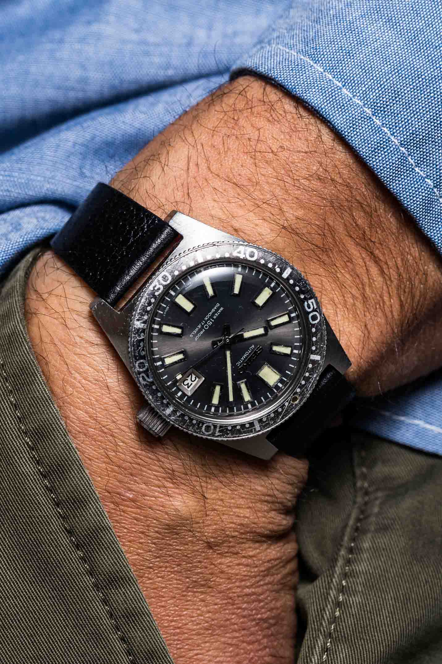 Seiko 6217 Vintage Diver view 10